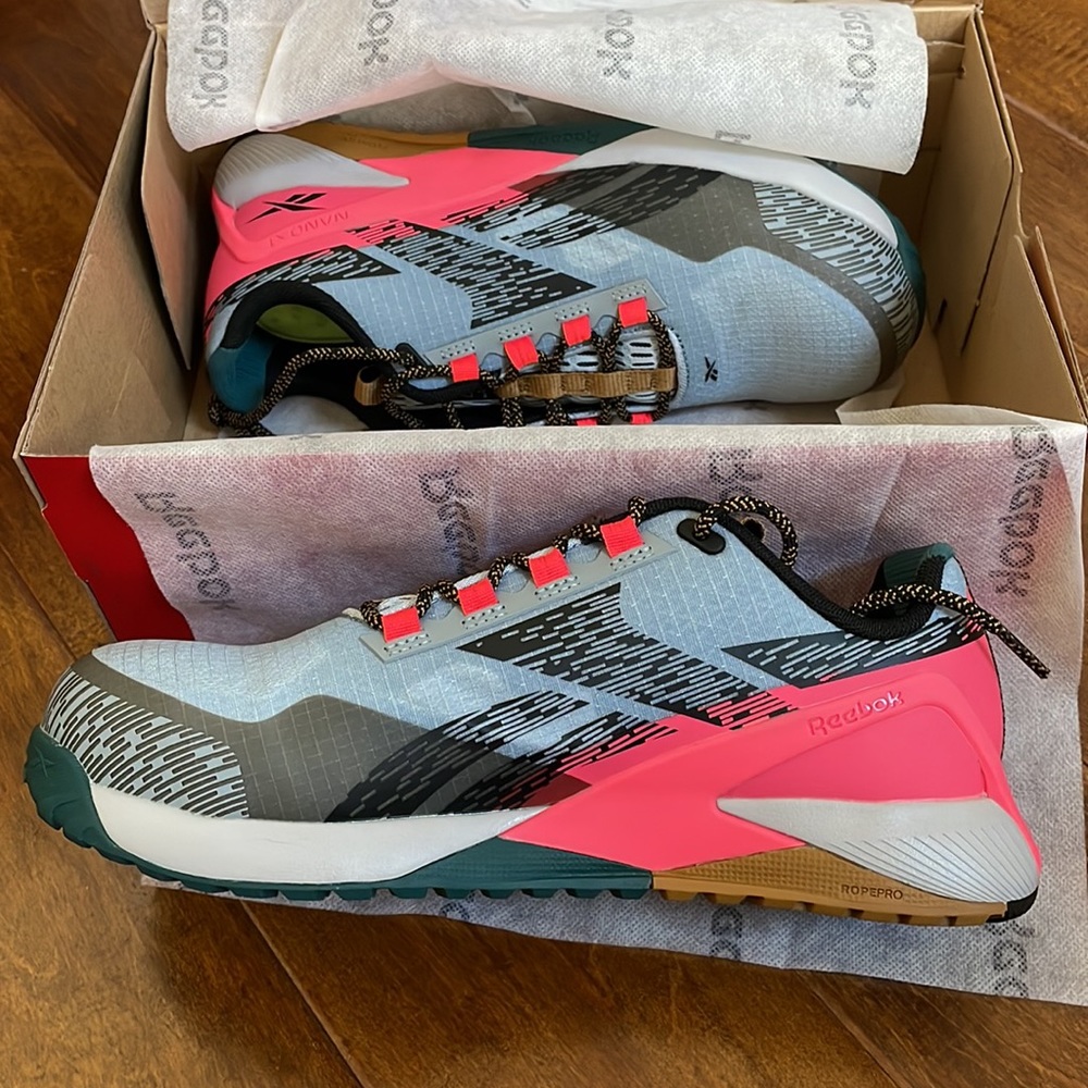 NWT REEBOK Work Womens 10 NANO X1 Adventure Work Conposite Toe Shoes Sneakers